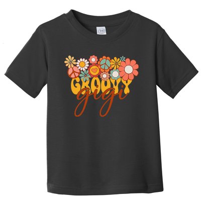 Groovy Gigi Retro Matching Family Baby Shower Mother's Day Toddler T-Shirt