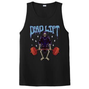 Gym Grim Reaper Deadlift Workout Occult PosiCharge Competitor Tank