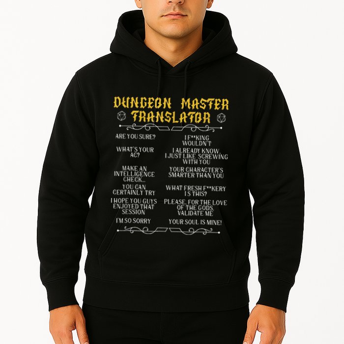 Gamingmasterboard Game Role Player Dungeon Hoodie