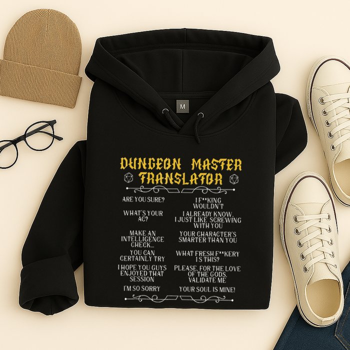 Gamingmasterboard Game Role Player Dungeon Hoodie