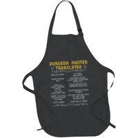 Gamingmasterboard Game Role Player Dungeon Apron