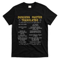 Gamingmasterboard Game Role Player Dungeon T-Shirt