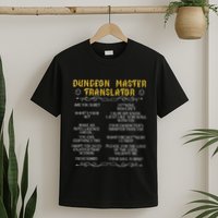 Gamingmasterboard Game Role Player Dungeon T-Shirt
