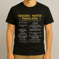 Gamingmasterboard Game Role Player Dungeon T-Shirt