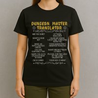 Gamingmasterboard Game Role Player Dungeon T-Shirt