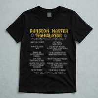 Gamingmasterboard Game Role Player Dungeon T-Shirt