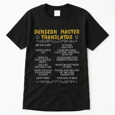 Gamingmasterboard Game Role Player Dungeon Tall T-Shirt
