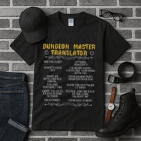 Gamingmasterboard Game Role Player Dungeon Tall T-Shirt
