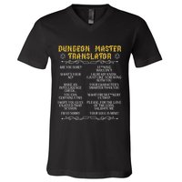Gamingmasterboard Game Role Player Dungeon V-Neck T-Shirt