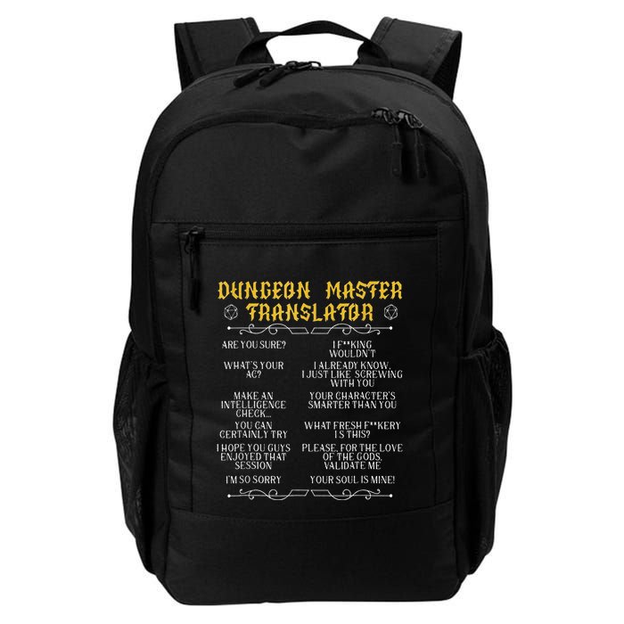 Gamingmasterboard Game Role Player Dungeon Backpack