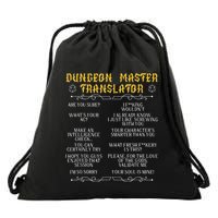 Gamingmasterboard Game Role Player Dungeon Drawstring Bag