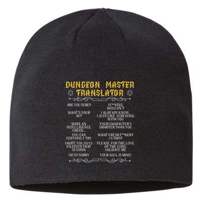 Gamingmasterboard Game Role Player Dungeon Sustainable Beanie