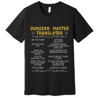 Gamingmasterboard Game Role Player Dungeon Premium T-Shirt
