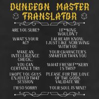 Gamingmasterboard Game Role Player Dungeon 25L Jumbo Tote