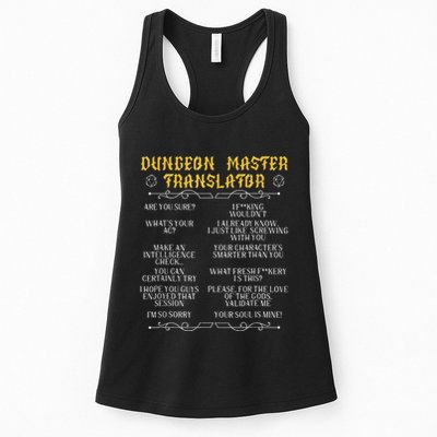 Gamingmasterboard Game Role Player Dungeon Womens Tank Top