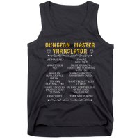 Gamingmasterboard Game Role Player Dungeon Tank Top