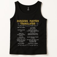 Gamingmasterboard Game Role Player Dungeon Tank Top