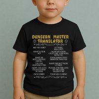 Gamingmasterboard Game Role Player Dungeon Toddler T-Shirt