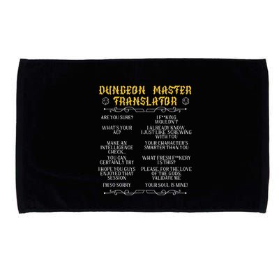 Gamingmasterboard Game Role Player Dungeon Microfiber Hand Towel
