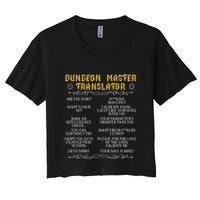 Gamingmasterboard Game Role Player Dungeon Crop Top