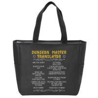 Gamingmasterboard Game Role Player Dungeon Zip Tote Bag