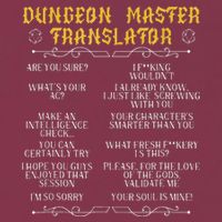 Gamingmasterboard Game Role Player Dungeon 16oz Travel Tumbler