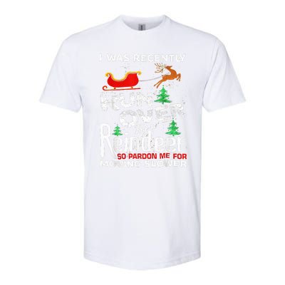 Grandma Got Run Over By A Reindeer Christmas So Pardon Me Softstyle CVC T-Shirt