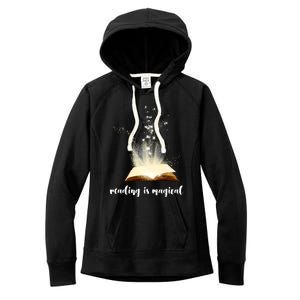 Great Gift Reading Is Magical Women's Fleece Hoodie