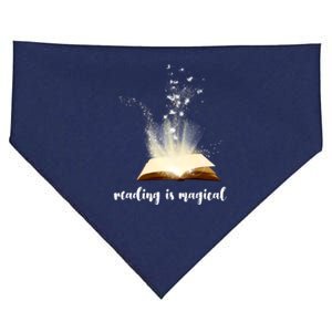 Great Gift Reading Is Magical USA-Made Doggie Bandana