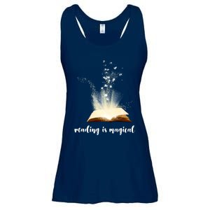 Great Gift Reading Is Magical Ladies Essential Flowy Tank