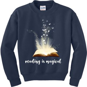 Great Gift Reading Is Magical Kids Sweatshirt