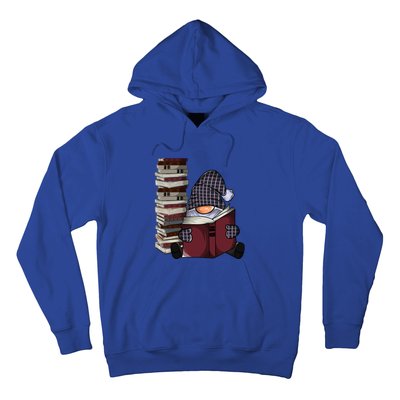 Garden Gnome Reading Books Gnomes Book Lover Gift Hoodie