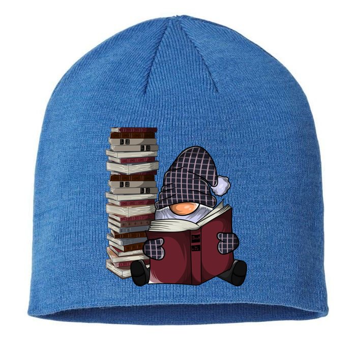 Garden Gnome Reading Books Gnomes Book Lover Gift Sustainable Beanie