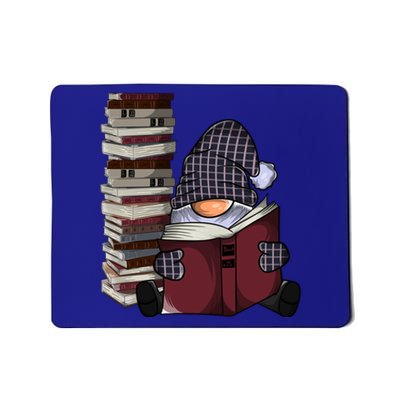 Garden Gnome Reading Books Gnomes Book Lover Gift Mousepad