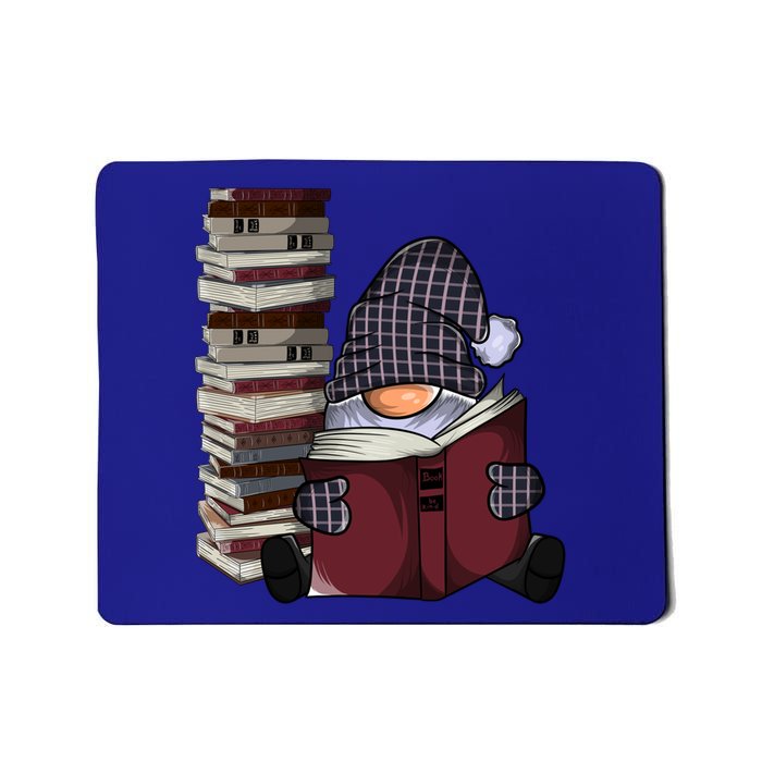 Garden Gnome Reading Books Gnomes Book Lover Gift Mousepad