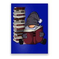 Garden Gnome Reading Books Gnomes Book Lover Gift Poster