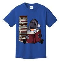 Garden Gnome Reading Books Gnomes Book Lover Gift Kids T-Shirt