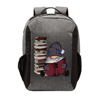 Garden Gnome Reading Books Gnomes Book Lover Gift Vector Backpack