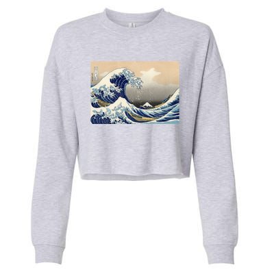 Greatwave Cropped Pullover Crew