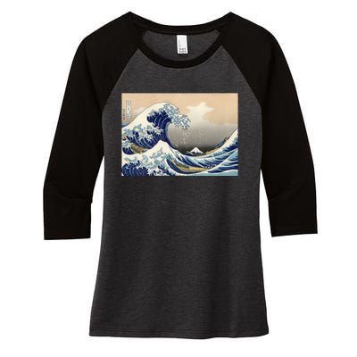 Greatwave Women's Tri-Blend 3/4-Sleeve Raglan Shirt