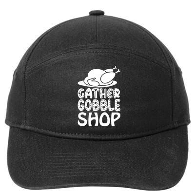 Gather Gobble Shop 7-Panel Snapback Hat