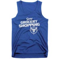 Gone Grocery Shopping Deer Hunter Cute Gift Archer Deer Hunting Gift Tank Top