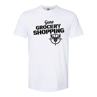 Gone Grocery Shopping Deer Hunter Cute Gift Archer Deer Hunting Gift Softstyle CVC T-Shirt