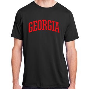 Georgia Georgia Sports Collegestyle Adult ChromaSoft Performance T-Shirt