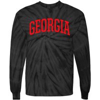 Georgia Georgia Sports Collegestyle Tie-Dye Long Sleeve Shirt