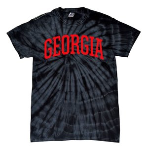 Georgia Georgia Sports Collegestyle Tie-Dye T-Shirt