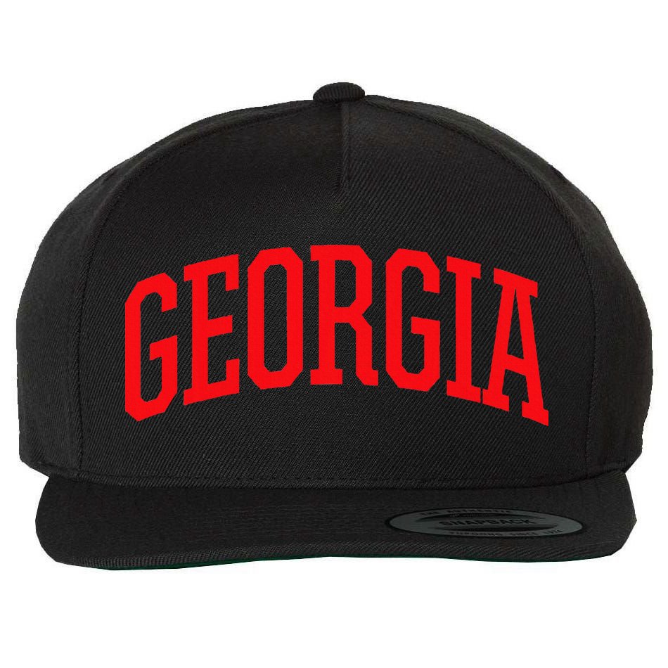 Georgia Georgia Sports Collegestyle Wool Snapback Cap