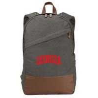 Georgia Georgia Sports Collegestyle Cotton Canvas Backpack