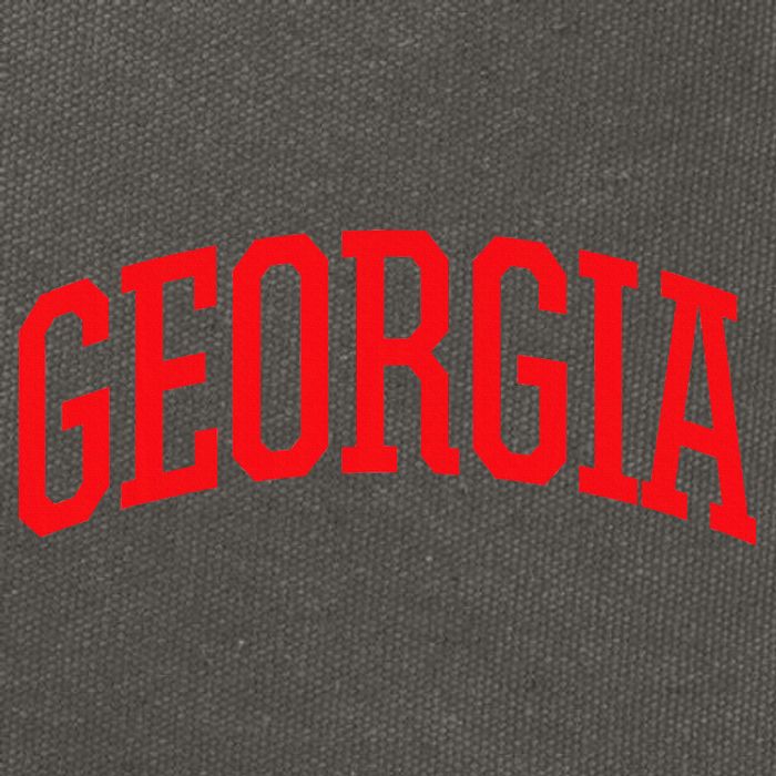 Georgia Georgia Sports Collegestyle Cotton Canvas Backpack