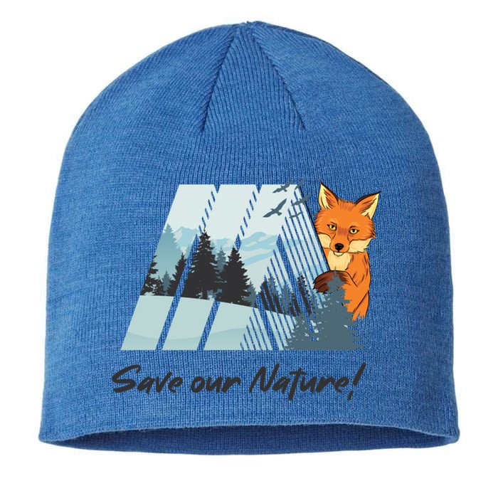 Go Green! Save The Earth Save Our Nature! Great Gift Sustainable Beanie